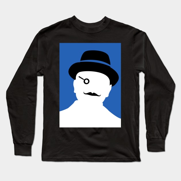 Poirot Long Sleeve T-Shirt by artsy_oleander